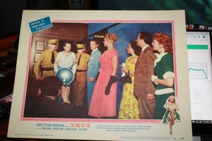 Vintage Movie Lobby Card 1951 Try and Get Me Lloyd Bridges Kathleen Ryan