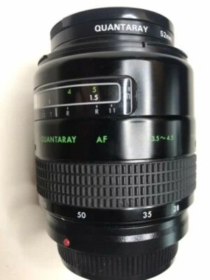 Quantaray 1:3.5 - 4.5 f=28 - 70 mm Manual Wide-angle Camera Lens for Olympus  - Image 1 of 4