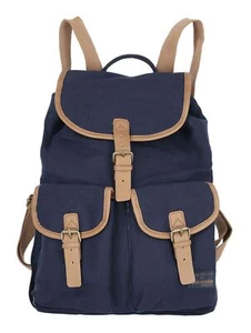 travelite Hempline Klappenrucksack Rucksack Freizeitrucksack Rucksack Marine Neu - Bild 1 von 5