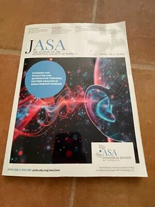 Journal Acoustical Society America Vol 155 No. 6 June 2024 JASA - Foto 1 di 3