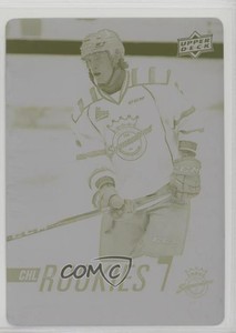 2017 Upper Deck CHL Star Rookies Printing Plate Yellow 1/1 Vladislav Kotkov 2d8
