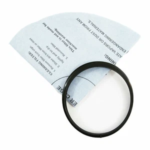 3 filtros de disco de papel redondo con 1 anillo de montaje para tienda Vac reemplaza 90107 - Imagen 1 de 5
