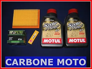 KIT TAGLIANDO APRILIA ATLANTIC 500 DAL 2001 AL 2004 OLIO MOTUL FILTRI CANDELA - Foto 1 di 1