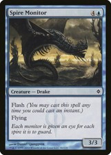 Magic MTG Tradingcard New Phyrexia 2011 Spire Monitor 46/175