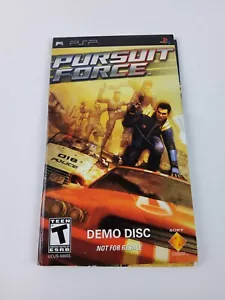 Pursuit Force DEMO NOT FOR RESALE Sony Playstation PSP Video Game - Picture 1 of 6