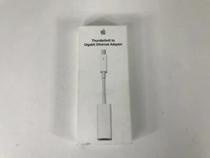 Adattatore Ethernet originale Apple Thunderbolt a Gigabit modello A1433 - MD463LL/A - Foto 1 di 4