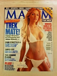 MAXIM Herren Magazin Oktober 2001 Jolene Blalock Ausgabe 46 - Bild 1 von 2