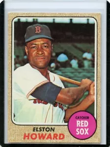 1968 Topps Elston Howard Boston Red Sox #167 ⭐️💥🎯 Sehr guter Zustand - Bild 1 von 2