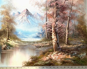 Original Oil Painting - Mountain Stream - Picture 1 of 5