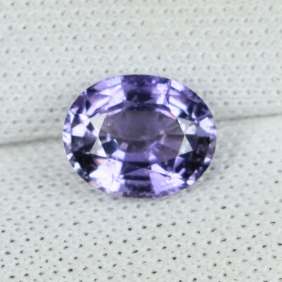 1.18 ct TOP LUSTROUS  PURPLE BLUE  NATURAL SAPPHIRE  Oval  See Vdo  4165 0417 MX - Image 1 of 2