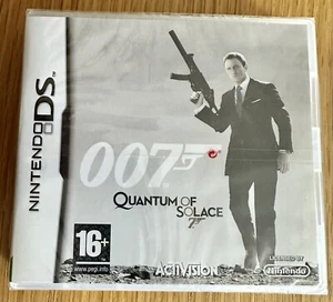 James Bond 007: Quantum of Solace NDS Nintendo DS Juego Estándar Reino Unido Nuevo Sellado - Imagen 1 de 4
