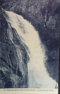 ANTIGUA POSTAL BALNEARIO DE PANTICOSA CASCADA DEL PINO HUESCA ARAGON CC3836 - Bild 1 von 1