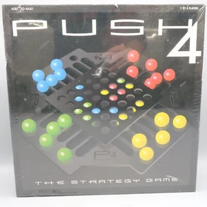 Push 4 El Juego de Estrategia Juego de Mesa Canicas Edades 9+ - Imagen 1 de 5