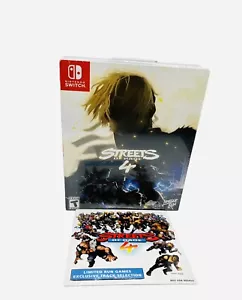 Streets of Rage 4 New Nintendo Switch Game Classic Ed. Clam Shell Case Lrg 65 - Picture 1 of 7