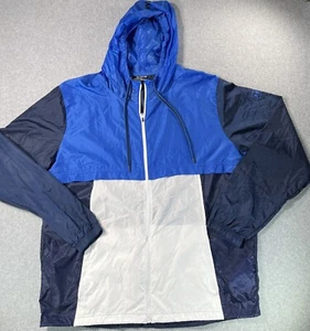 Under Armour Heat Gear Jacket Mens XXXL Blue Full Zip Hoodie Lightweight Pockets - Picture 1 of 14