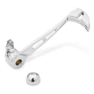 Pedal de clavija de brazo de freno de hoja para Harley Road Glide FLTR Electra FLHT 14-23 - Imagen 1 de 1
