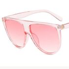 Ladies Sunglasses Women UV400 Large Oversized Flat Top Fashion Shield Luxury