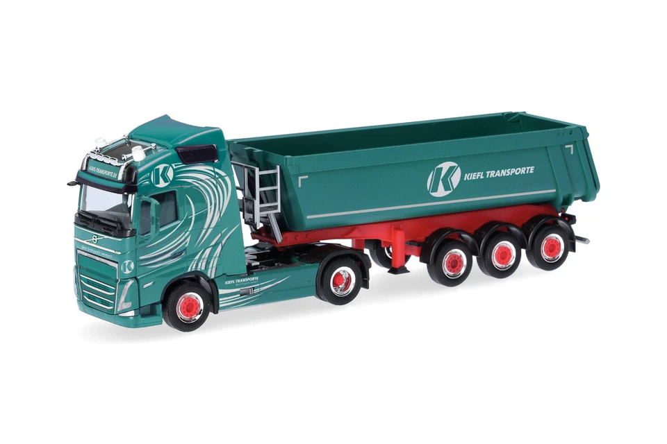 Herpa 318525 Volvo FH GL 2020 Tipping Semi-Trailer KIEFL HO 1:87 NEW - Image 1 of 1