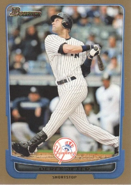 2012 Bowman Gold Baseball Card #1-220 - Choose Your Card - Image 1 of 1