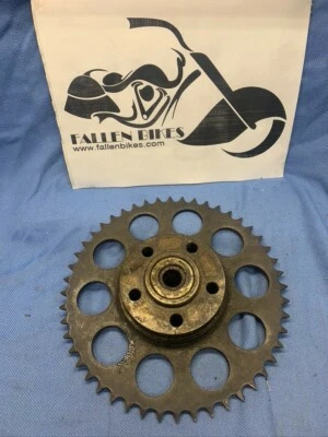 RODA DENTADA TRASEIRA GENUÍNA HARLEY-DAVIDSON TOUR GLIDE CABEÇA DE PÁ 48T 41521-79 - Imagem 1 de 4