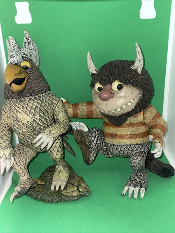 McFarlane Where the Wild Things Are EMIL & MOISHE 7”  2000 Maurice Sendak Cover