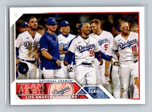 2023 Topps #219 Los Angeles Dodgers Los Angeles Dodgers - Bild 1 von 2