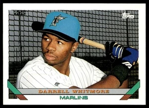 1993 Topps Darrell Whitmore Florida Marlins #697 - Picture 1 of 2