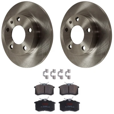 KIT TRW-062924-178 Juego de 2 ruedas discos de freno y kits de pastillas traseras para Audi A4 Quattro Foto 1 de 4