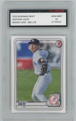 2020 Bowman Draft Anthony Volpe New York Yankees #BD-178 - Image 1 of 2