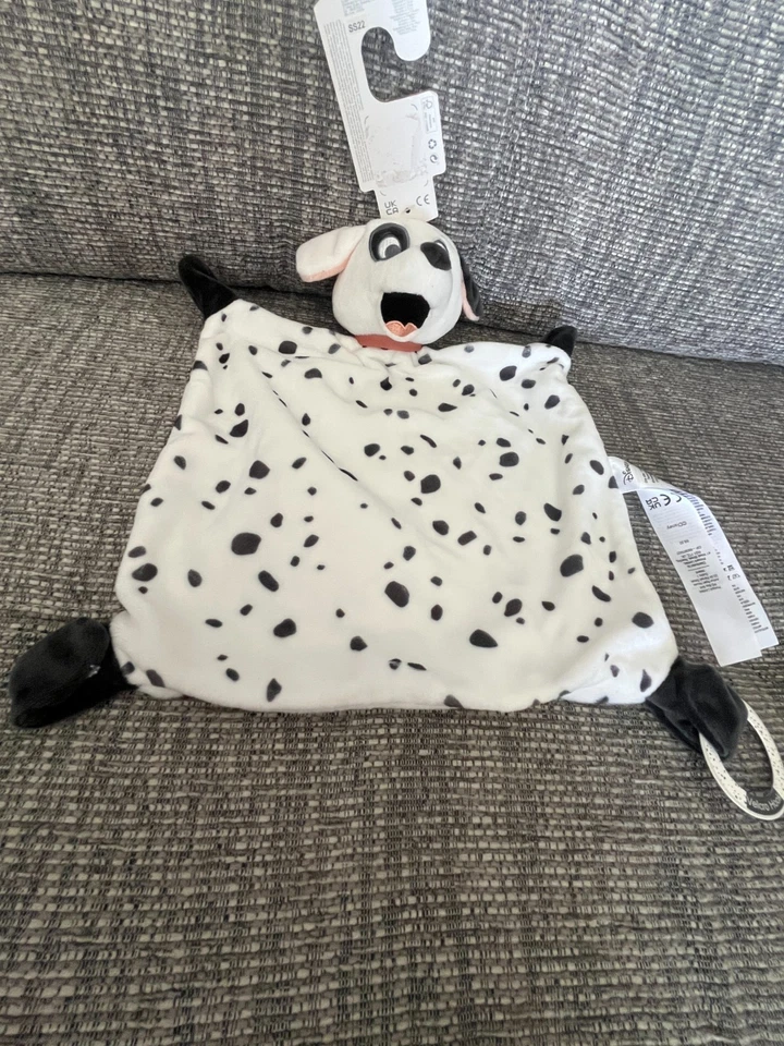 Edredón Primark Disney 101 Dálmatas Perro Cachorro Bebé Manta Acurrucada Nuevo Foto 1 de 1