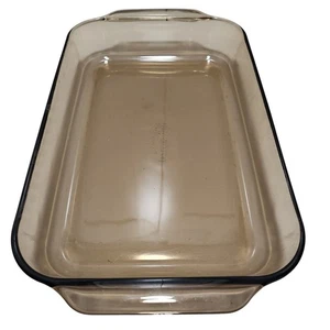 Teglia da forno rettangolare Pyrex Vision marrone ambra #233-R Corning 3 qt 13x9x2" graffi - Foto 1 di 9