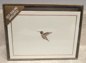 Tarjetas de notas de vuelo Hummingbird (papelería, tarjetas en caja) tarjetas Peter Pauper Press - Imagen 1 de 3