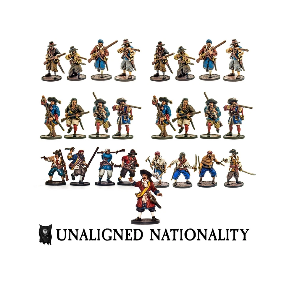 Firelock Blood & Plunder Unaligned 28mm Unaligned Nationality Starter Set NM - Image 1 of 2