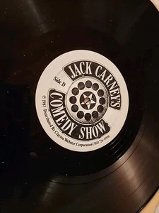 JACK CARNEY'S RADIO COMEDY SHOWBIZ SDS B&D LP 1983 LEGENDS CARSON DANGERFIELD ET - Foto 1 di 2