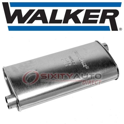 Walker Quiet-Flow Exhaust Muffler for 1985-1991 Pontiac 6000 2.8L 3.1L V6 - bp - Image 1 of 4