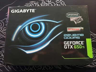 GIGABYTE GEFORCE GTX 650 Ti 2 GB DDR5 (Nuova - scatola aperta) - Immagine 1 di 4