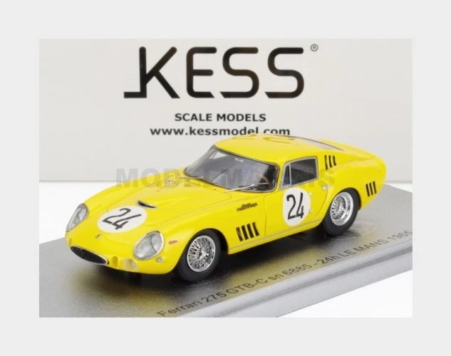 KESS-MODEL KE43056331 FERRARI - 275 GTB/C sn.6885 TEAM ECURIE FRANCORCHAMPS N 24 - Immagine 1 di 2
