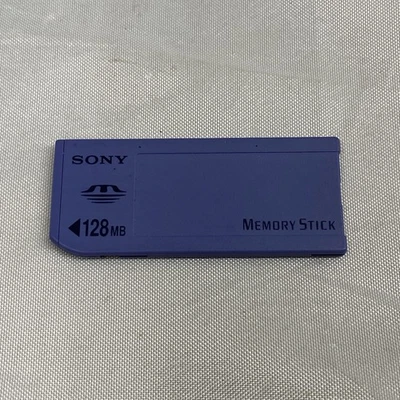 Sony Memory Stick 128MB MSA-128A Genuine Camera Memory Card - Image 1 of 3