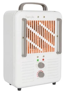 Comfort Glow EUH341 Milkhouse Style Electric Heater 5200 Btu White Length: 7in - Picture 1 of 5