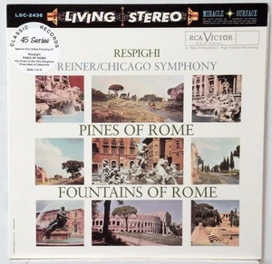 RESPIGHI Pines, Fountains REINER RCA LSC-2436 CLASSIC RECORDS 45 RPM 4X LP NEW - Bild 1 von 2
