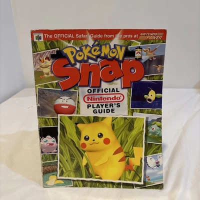 Pokemon Snap N64 Official Nintendo Power Player's Guide Strategy Guide 1999 - Image 1 of 4