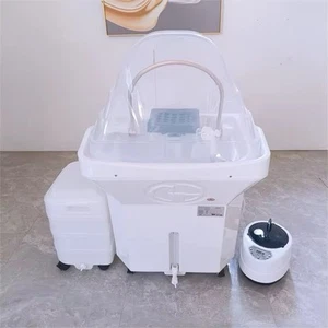 Japanese Head Spa therapy With Steam Machine Spa Basin and Hood Portable - Picture 1 of 7