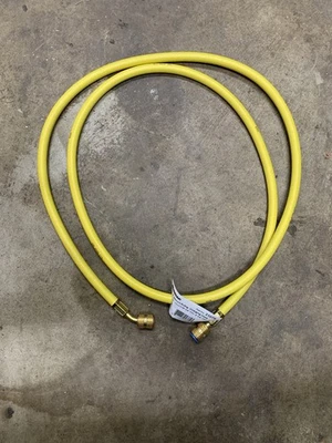 Manguera de carga de refrigerante premium Robinair 31078 1/4" - 72" de largo, amarillo Foto 1 de 2