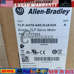 Allen-Bradley TLP-A070-040-DJA32A Kinetix TLP Servo Motor FREE TAX US Free Tax - Picture 1 of 5