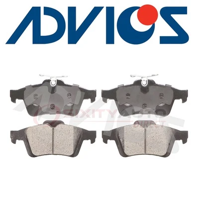 ADVICS Rear Disc Brake Pad Set for 2009-2015 Jaguar XF  - Braking Stopping nv Foto 1 de 4