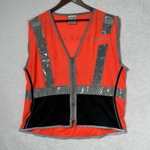 Delta Airlines Employee Crew Reflective Safety Vest Size L (by ML Kishigo) - Picture 1 of 8