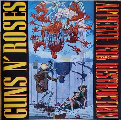 Guns n' Roses –  Appetite for destruction, LP, GEFFEN  924 148-1,  1st. Press - Bild 1 von 3