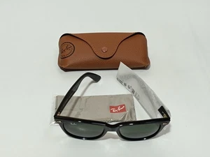 Ray-Ban Wayfarer RB2140 901 Herren Sonnenbrille - Black /Crystal Green 54 18 150 - Bild 1 von 12