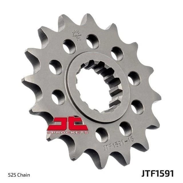 JT Steel Front Sprocket 15T Fits Yamaha XTZ690 Tenere 700 ABS 2020 2021 - Image 1 of 1