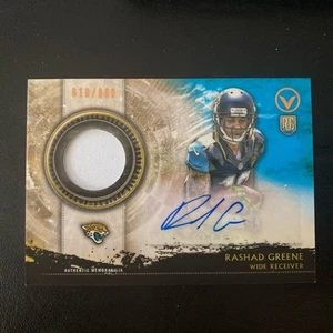 2015 Topps Valor NFL Shield of Honor AUTO -Jersey SHA-RG- Rashad Greene RC #/800 - Picture 1 of 4